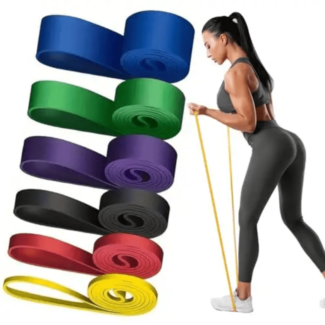 4pcs Resistance Loop, Latex Bands | - Elegant Households KE