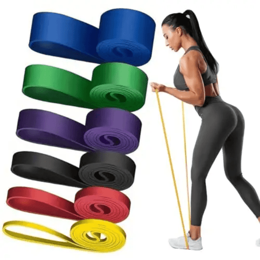 4pcs Resistance Loop, Latex Bands | - Elegant Households KE