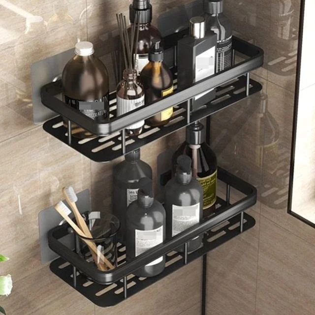 4pcs set Shower caddy shelf/Bathroom Organizer | - Elegant Households KE