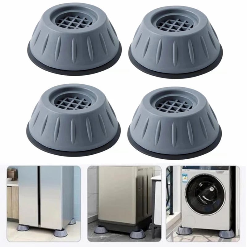 4pcs Universal Shock &amp; Noise Cancelling Anti - Vibration Pads | - Elegant Households KE