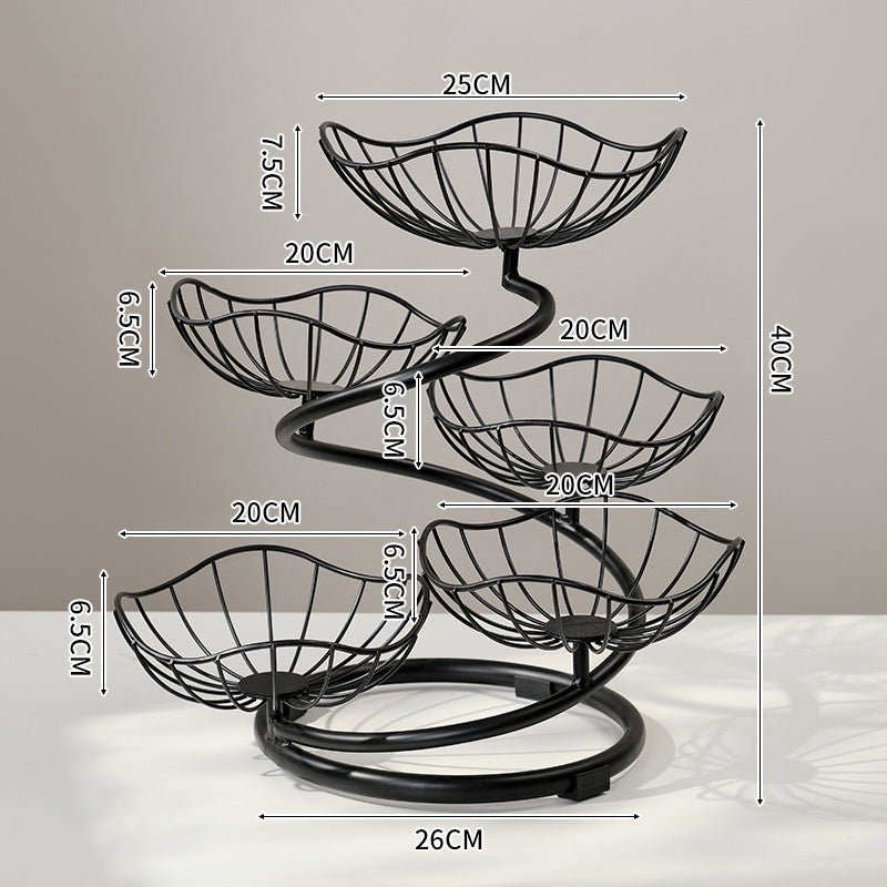 5 - Layer Fruit Storage Rack | - Elegant Households KE