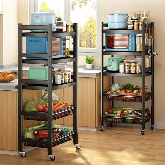 5 layers Multifunctional Metallic rack | - Elegant Households KE