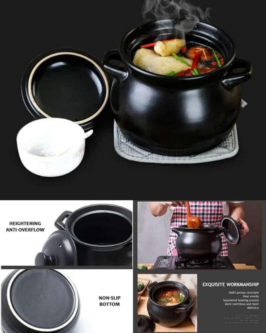 5.3ltrs Porcelain Cooking pot | - Elegant Households KE