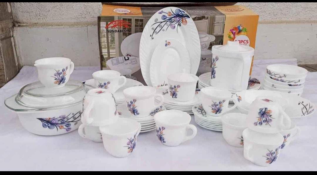 58pcs ceramic Dinnerset | - Elegant Households KE
