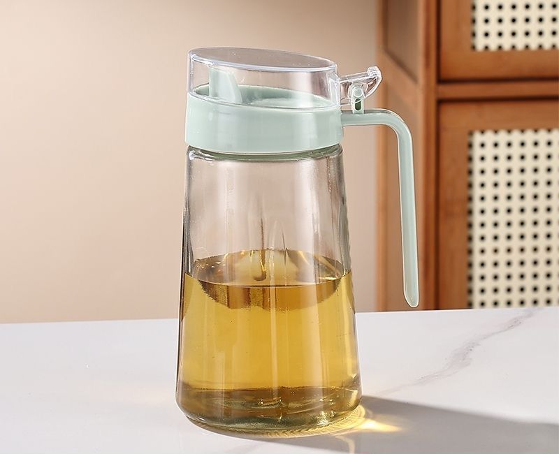 590ml Autoflip glass oil jar | - Elegant Households KE
