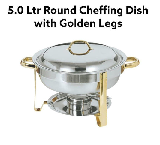 5litres Round Chafing dish | - Elegant Households KE