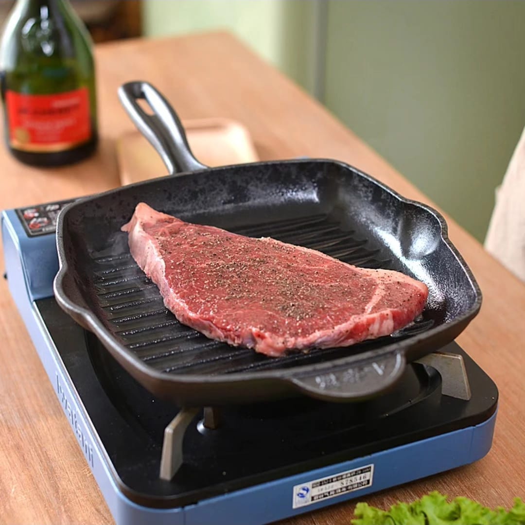 5pcs Heavy duty Cast Iron Combo Set | - Elegant Households KE