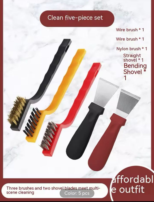 5pcs Kitchen Cleaning Brush Set | - Elegant Households KE