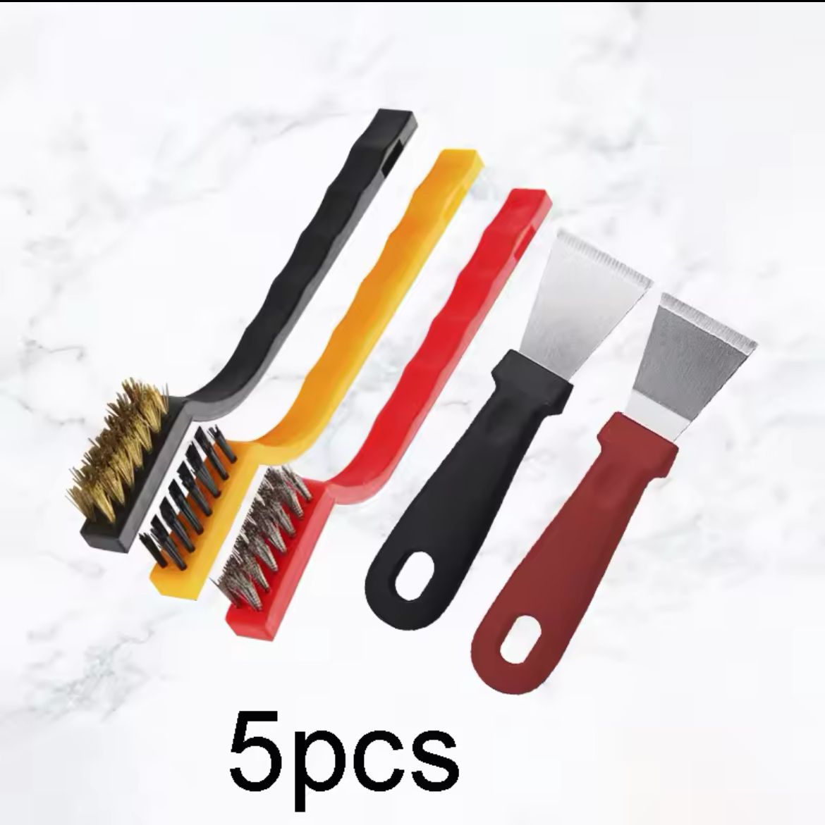 5pcs Kitchen Cleaning Brush Set | - Elegant Households KE