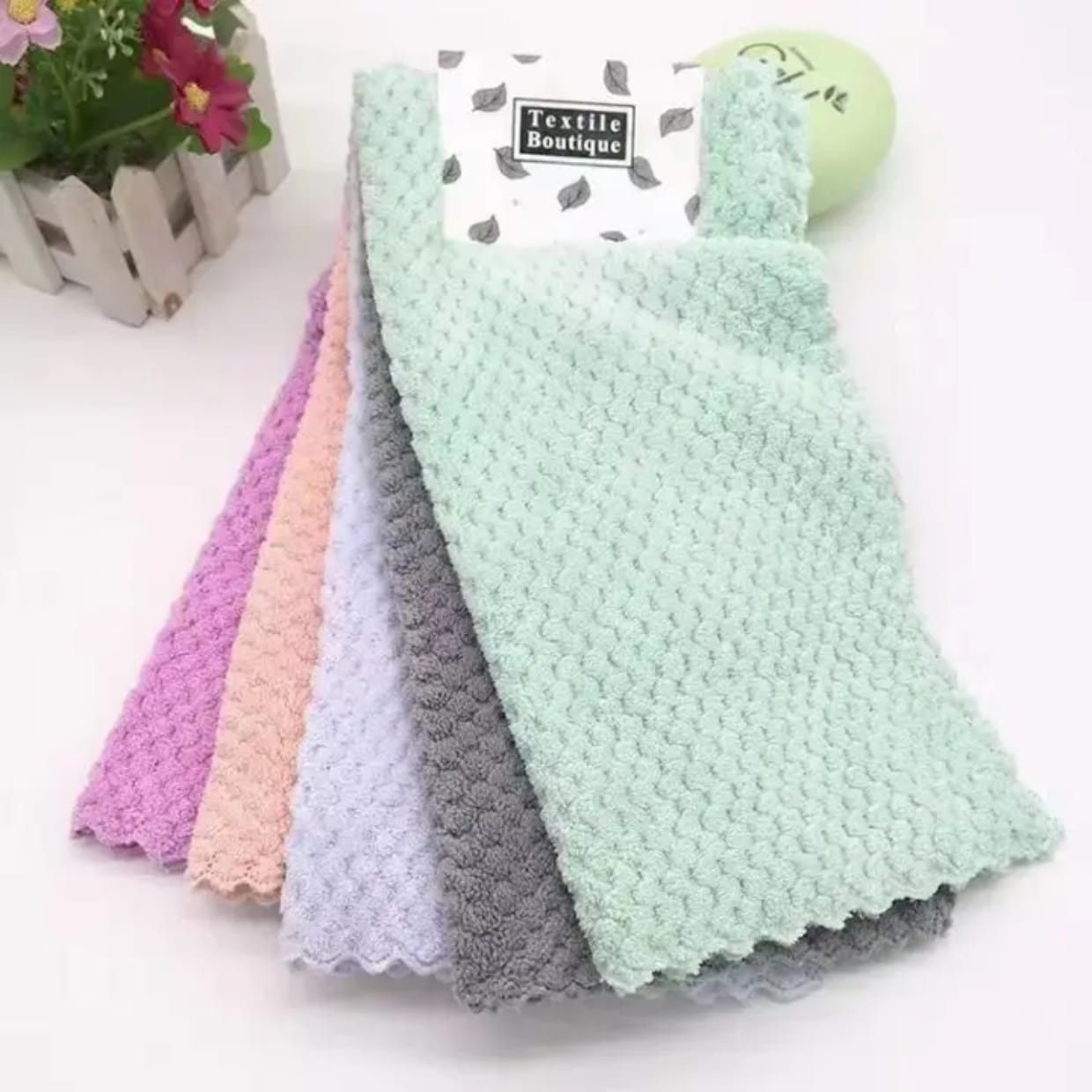 5pcs kitchen towel set | - Elegant Households KE