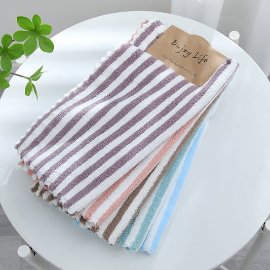 5pcs set High quality microfiber kitchen towels | - Elegant Households KE