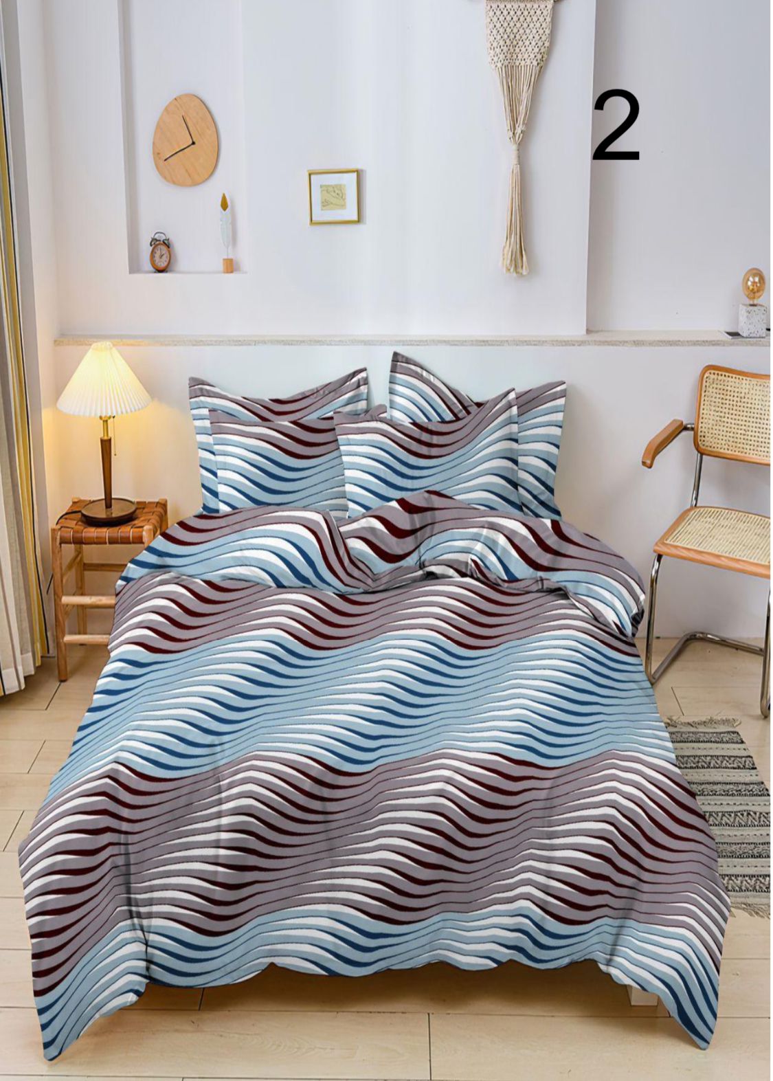 6 Piece Cotton Bedsheets Sets | - Elegant Households KE