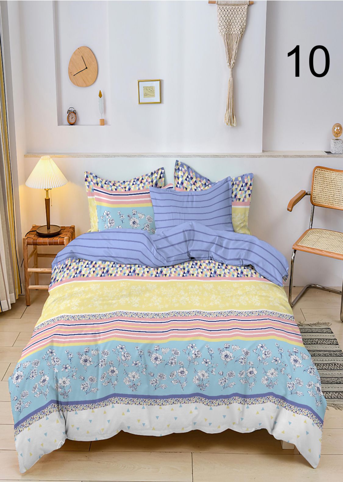 6 Piece Cotton Bedsheets Sets | - Elegant Households KE