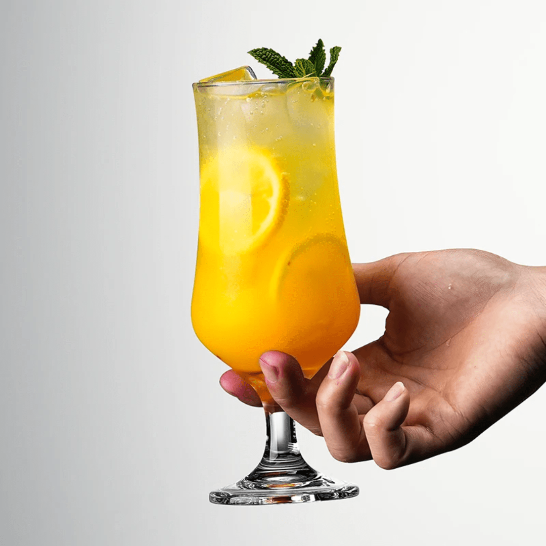 6 - Piece Water & Cocktail Glass Set – Elegant 288ml Clear Glass Drinkware for Juice, Cocktails & Beverages | - Elegant Households KE