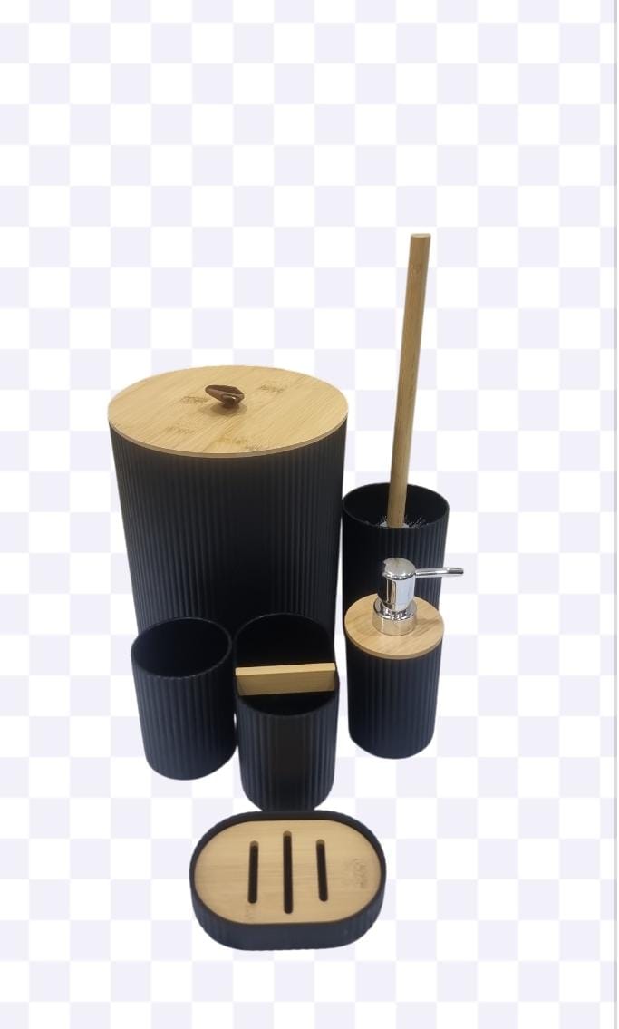 6pcs bathroom accessories set | - Elegant Households KE