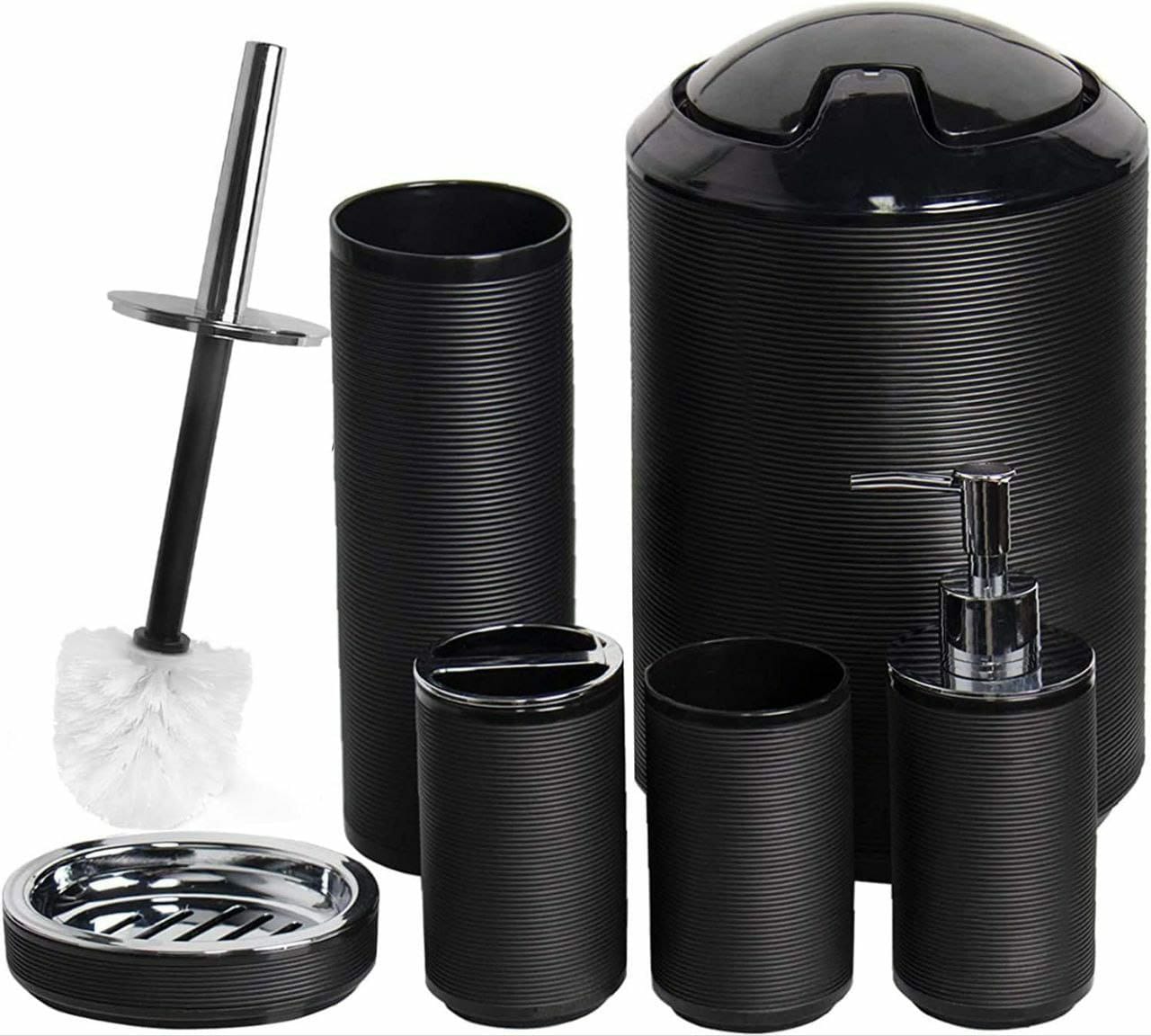 6pcs Bathroom Accessories Set | - Elegant Households KE