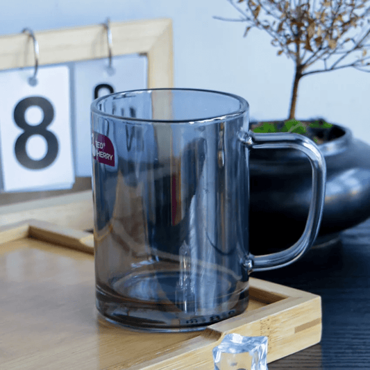 6pcs Cherry borosilicate coffee cups | - Elegant Households KE