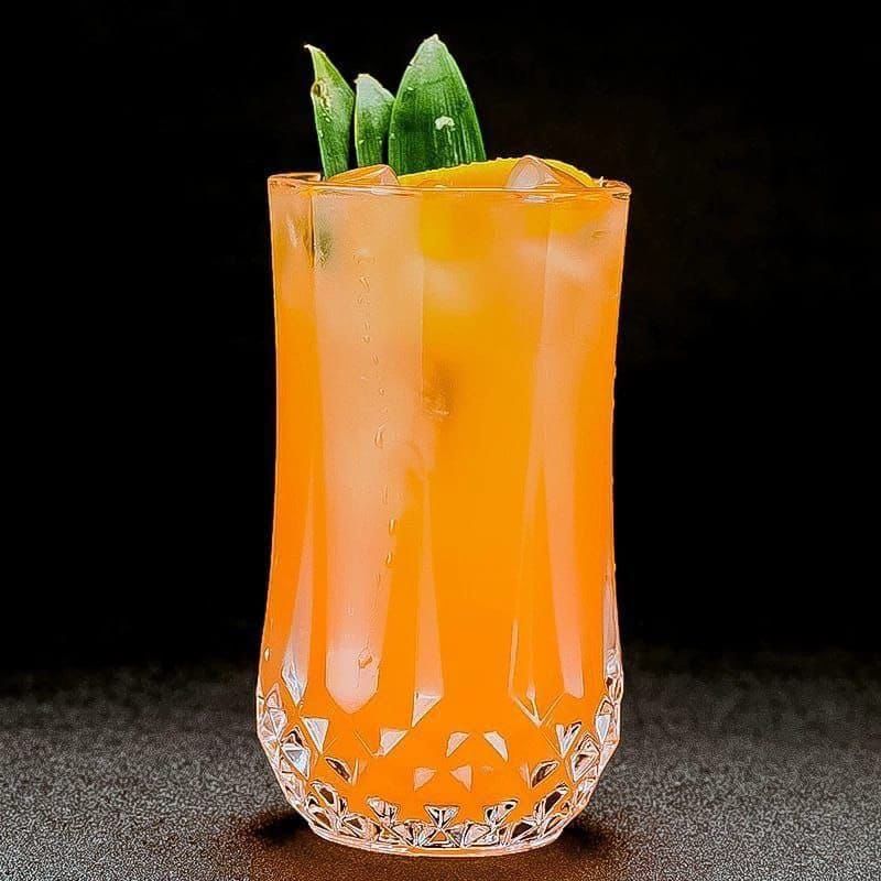 6pcs Pineapple water glasses set | - Elegant Households KE