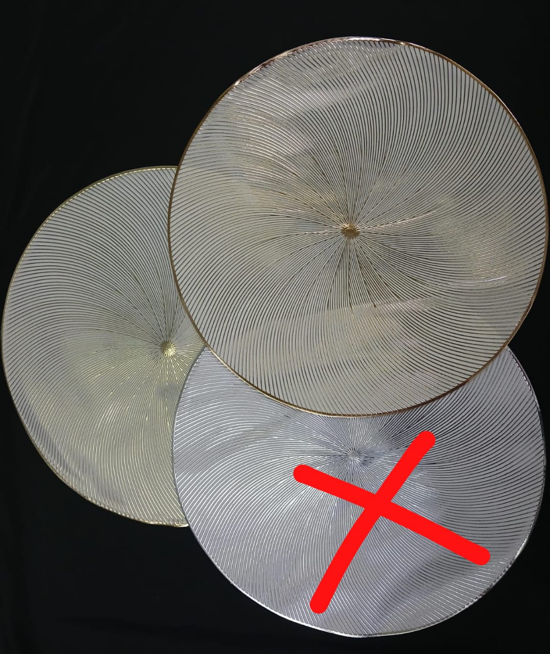 6pcs pvc non - woven, waterproof table mats | - Elegant Households KE