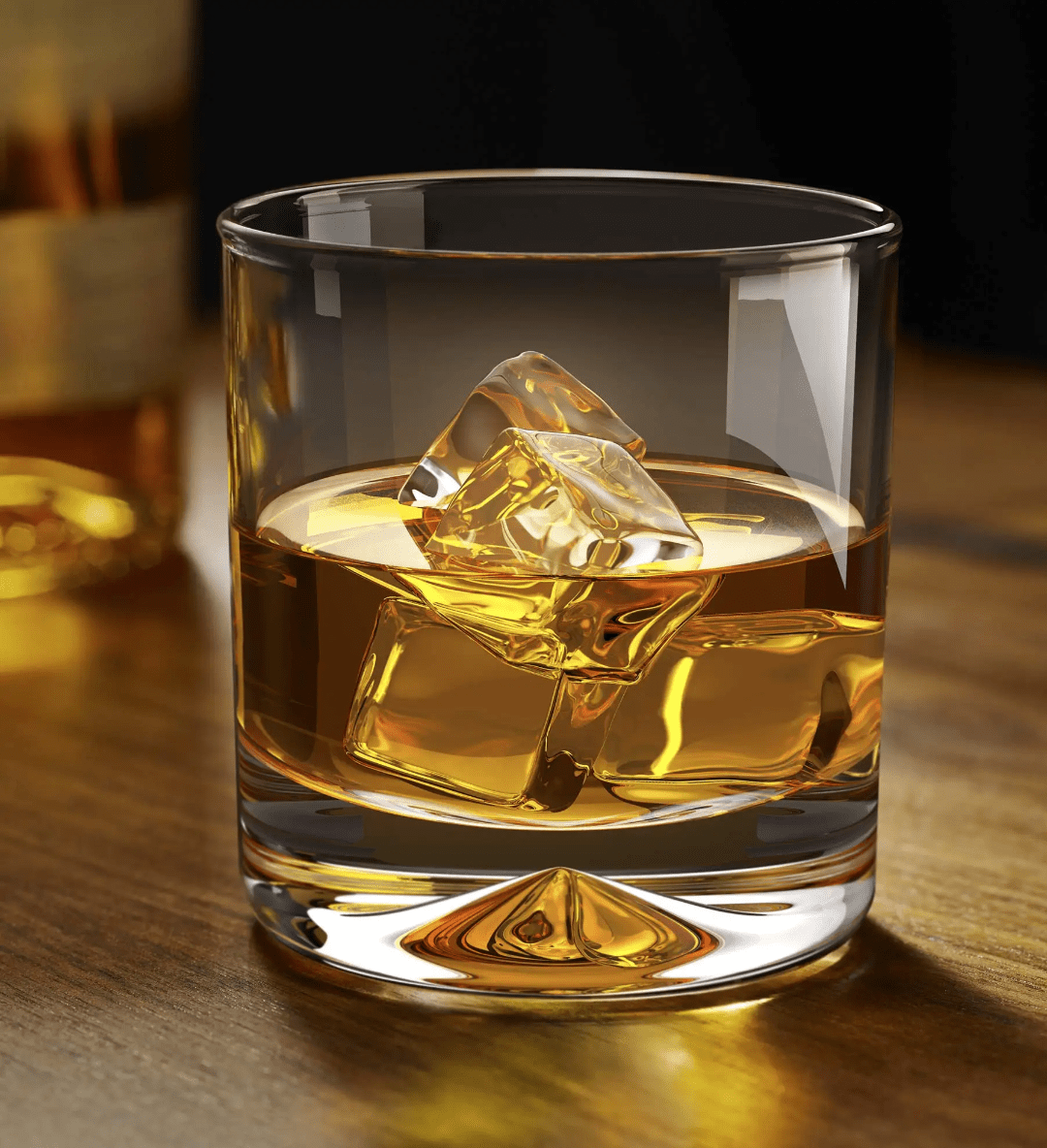 6pcs Round Whisky Glass | - Elegant Households KE