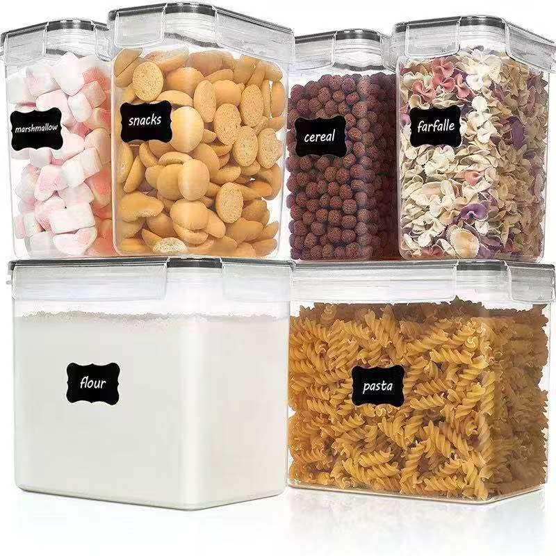 6pcs set airtight storage containers | - Elegant Households KE