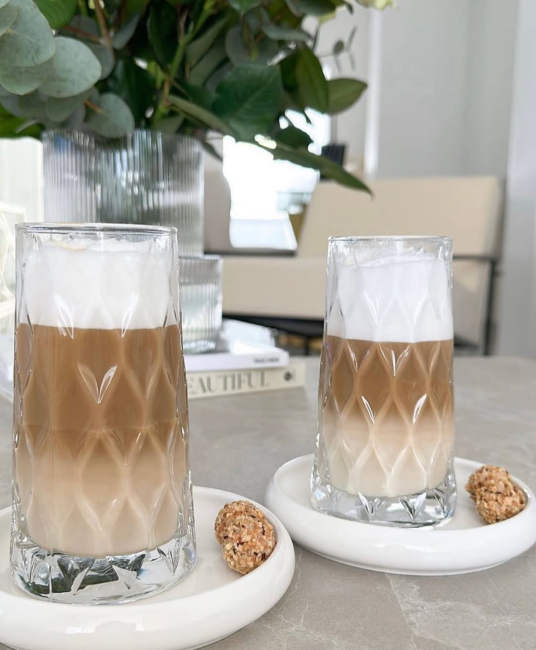 6pcs Unique Diamond Aesthetic Highball Glasses ☆Juice/ Coffee | - Elegant Households KE