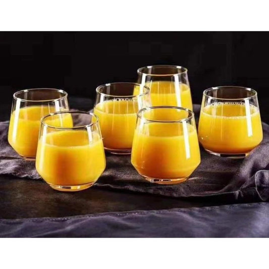 6pcs Water/Juice Glasses | - Elegant Households KE