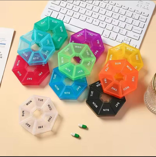 7 days pill/medicine storage box | - Elegant Households KE