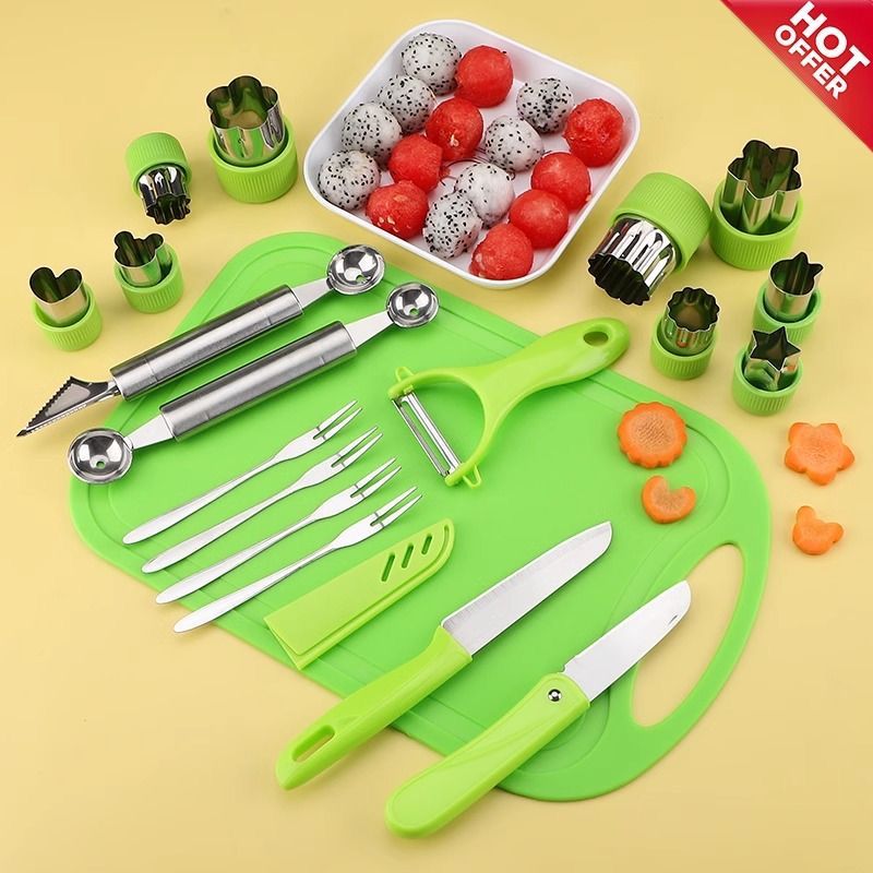 8 in 1 Multifunctional Fruit Slicer  | - Elegant Households KE