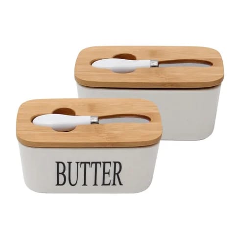 850gms Ceramic Butter containers | - Elegant Households KE