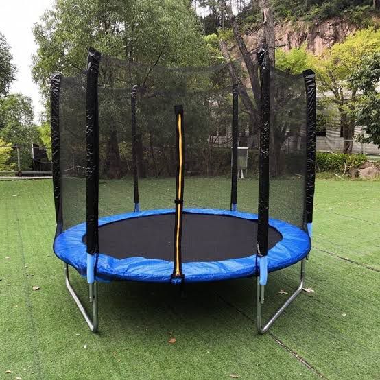 8FT Trampoline with Safety Enclosure Net | - Elegant Households KE