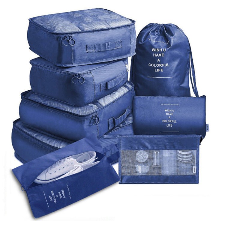 8in 1 travel bag organiser | - Elegant Households KE