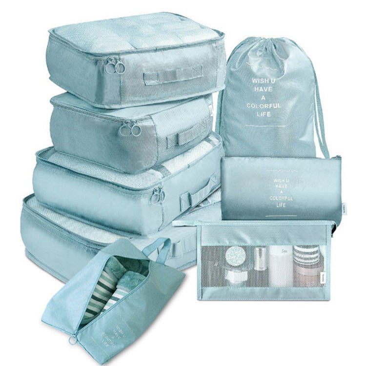 8in 1 travel bag organiser | - Elegant Households KE