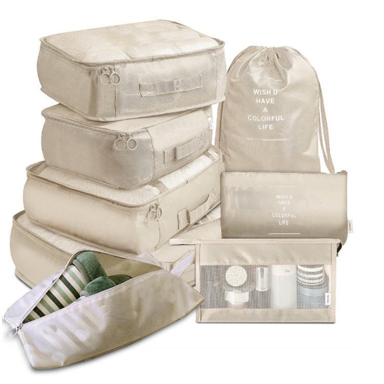 8in 1 travel bag organiser | - Elegant Households KE