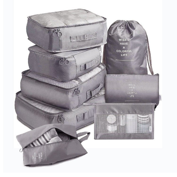 8in 1 travel bag organiser | - Elegant Households KE