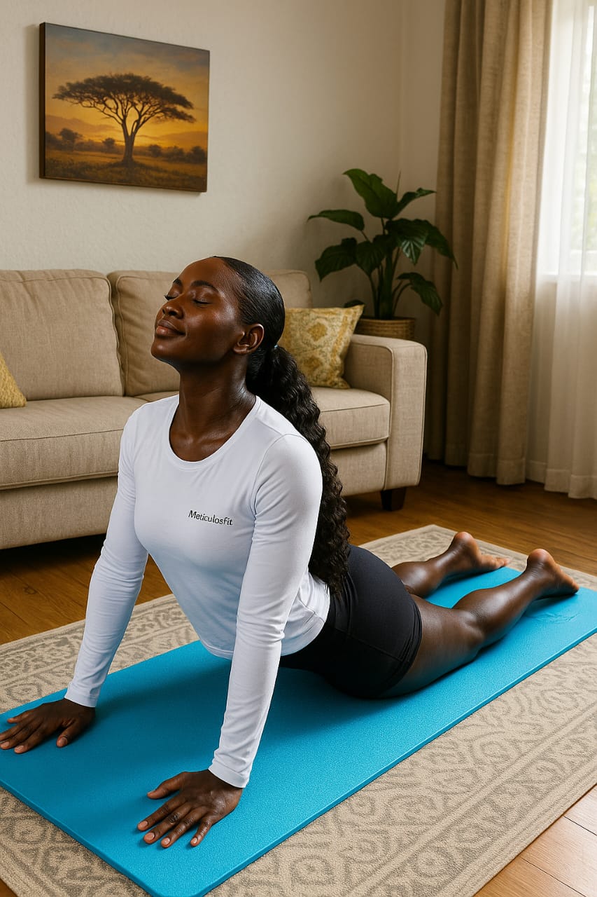 8mm Thickened Nonslip Yoga Mat – Ultimate Comfort & Grip | - Elegant Households KE