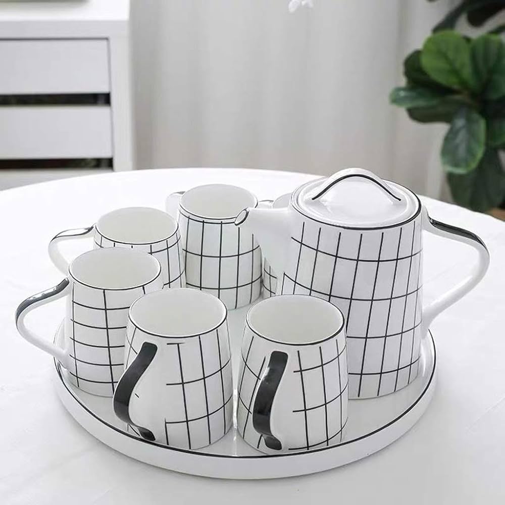 8pcs Classic Tea/ Coffee Set | - Elegant Households KE
