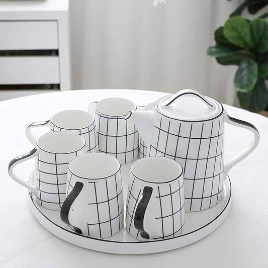 8pcs Classic Tea/ Coffee Set | - Elegant Households KE