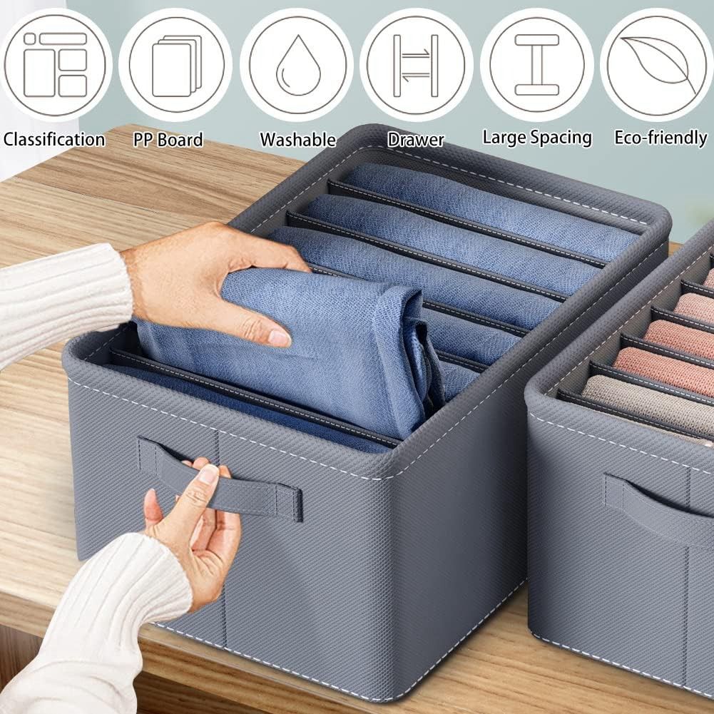 9 Grid Jeans Wardrobe Organizer | - Elegant Households KE