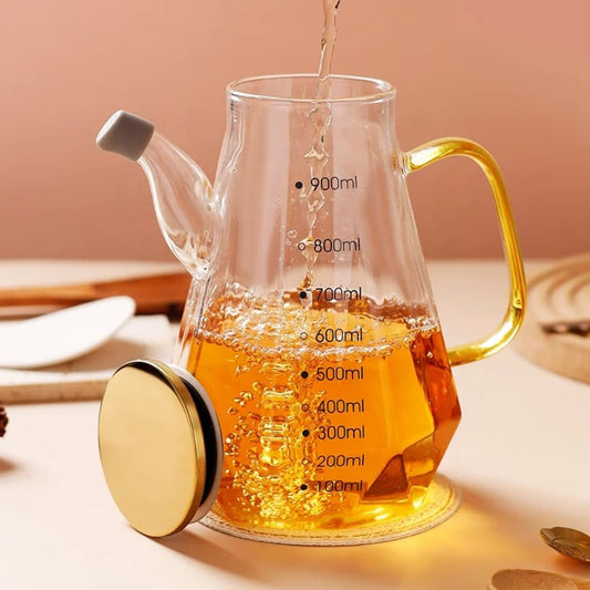 900ml Oil Jar with Spout | - Elegant Households KE