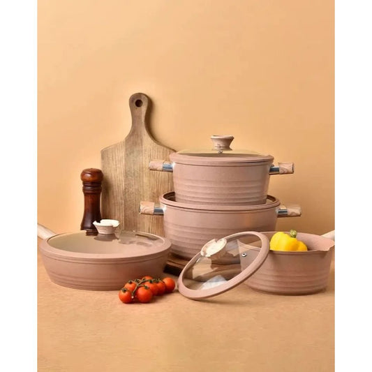 11pcs High Quality Tornado Granite Cookware Set