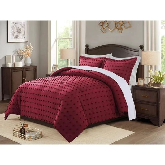 Luxury Tufted Comforter Bedding Set