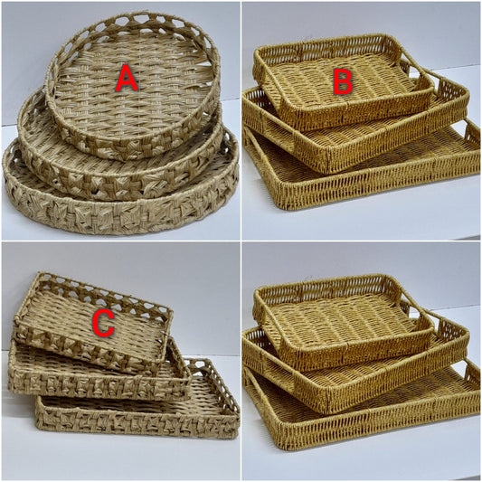 RATTAN TRAY