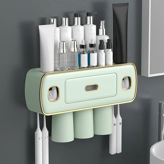 Toothbrush and Toothpaste holder