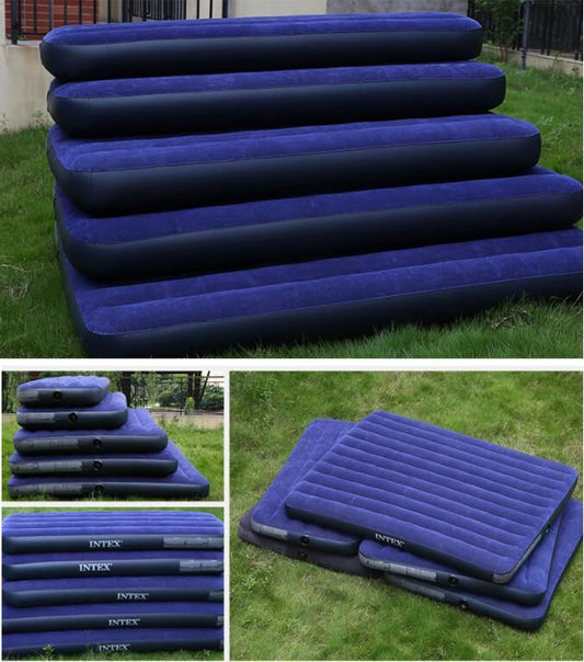 INTEX INFLATABLE MATTRESS with free electric pump 