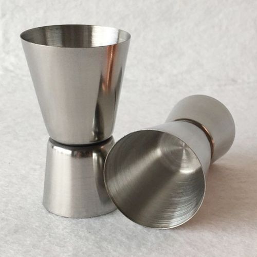 15-30ml Double Stainless Steel Tot Measure
