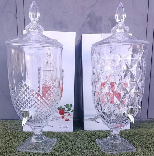 Clear Juice Decanters