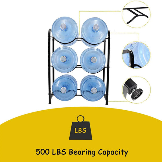 6 Water Bottle holder rack
