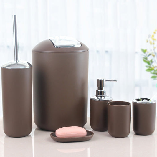6Pcs Bathroom Accessories Set