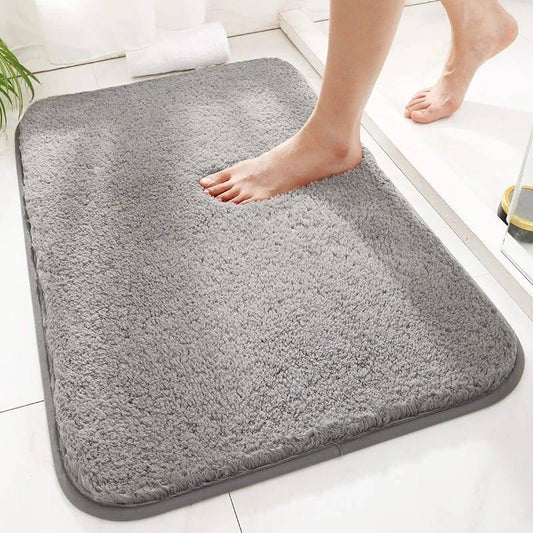Non slip super absorbent bathroom/door mat